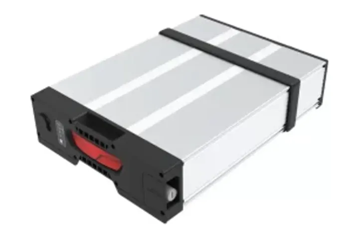 52V down-tube shark-style e-bike battery pack enclosure of the type used for the Lizo Power KT-E33 platform