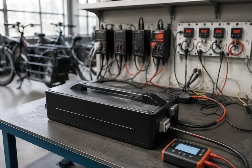 Charge and voltage monitoring bench for fleet DoD and fast-charge operations