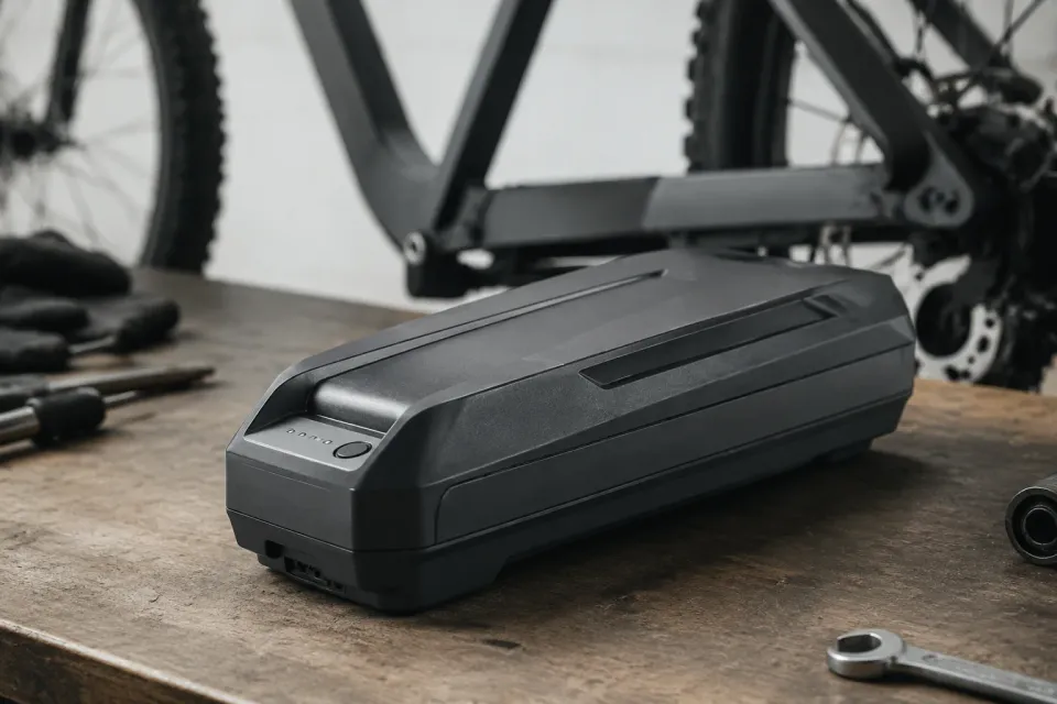 Compact high-capacity lithium pack showing energy density versus weight trade-off